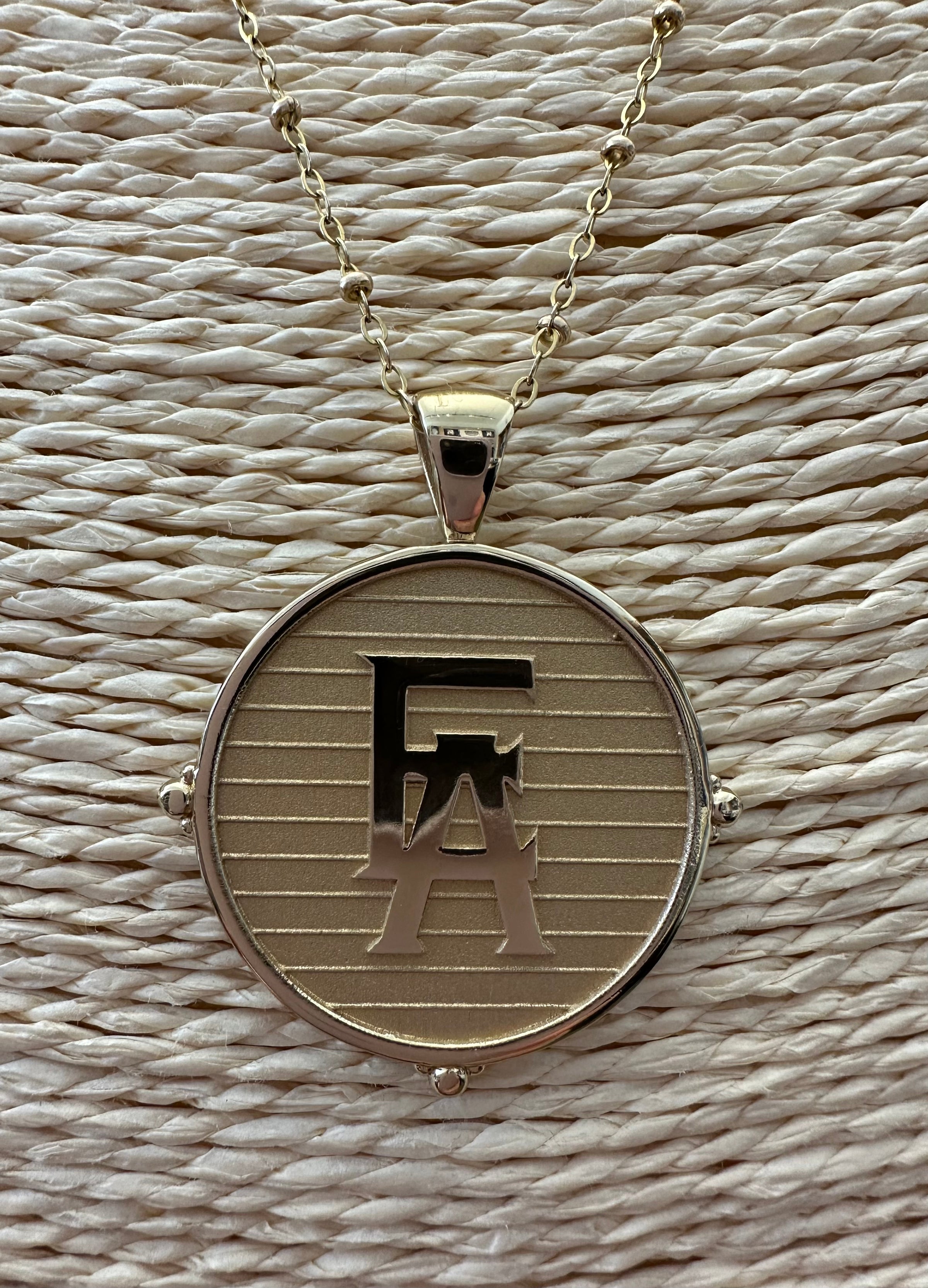 Jane Win Pendant Coin Necklace